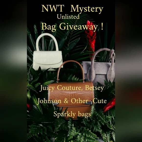 Unlisted NWT BAG GIVEAWAY❤️🔥 - Picture 1 of 6
